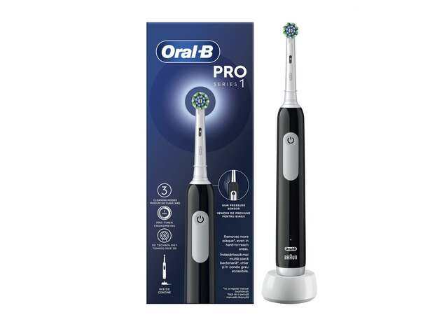 Oral-B Pro Series 1 Black Electric Toothbrush 1 Τεμάχιο
