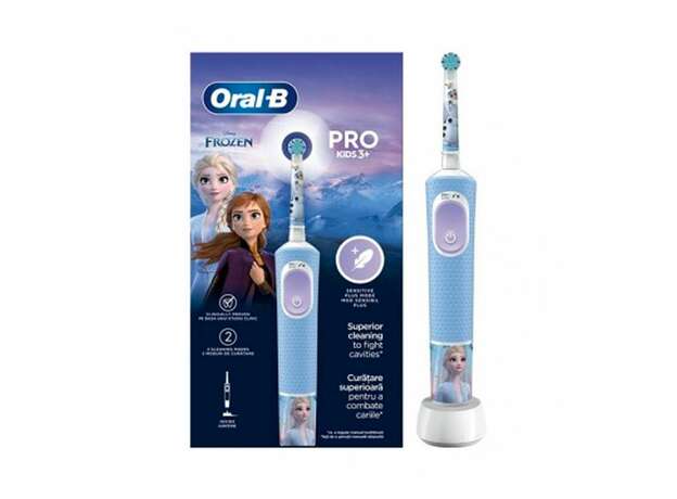 Oral-B Pro Kids Electric Toothbrush Ηλεκτρική Οδοντόβουρτσα Frozen 3+ Ετών, 1τεμ