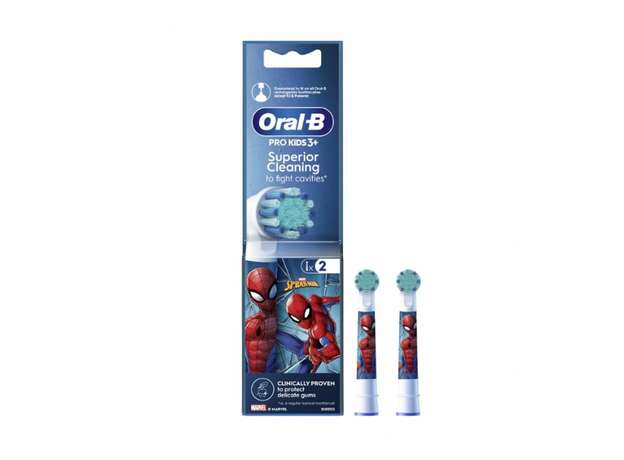 Oral-B Ανταλλακτικές Κεφαλές Παιδικής Ηλεκτρικής Οδοντόβουρτσας, 2τεμ