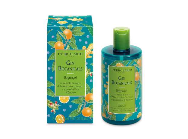L' Erbolario Gin Botanicals Αφρόλουτρο Gin Botanicals Αφρόλουτρο με δροσιστικά & μαλακτικά στοιχεία 300ml