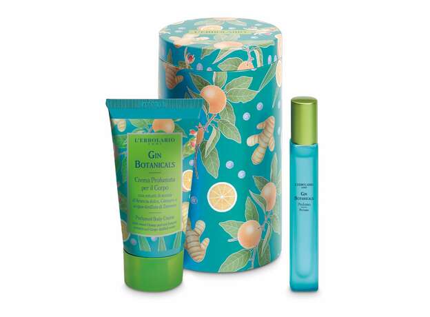 L' Erbolario Gin Botanicals Beauty Box Gin Botanicals Άρωμα 10ml  Κρέμα Σώματος 75ml