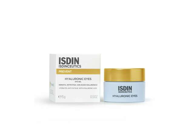 ISDIN Isdinceutics Hyaluronic Eyes Gel Ενυδατική Κρέμα - Τζελ Ματιών, 15g