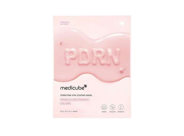 Medicube  PDRN Pink Vita Coating Mask - Μάσκα λάμψης 22g 1tem