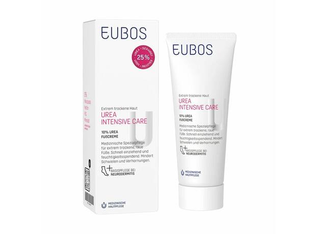 Eubos Promo Urea Intensive Care 10% Foot Cream 125ml
