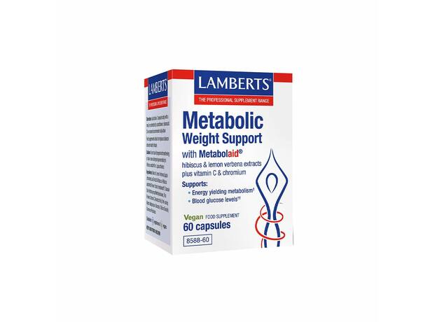 Lamberts Metabolic Weight Support με Metabolaid, 60caps