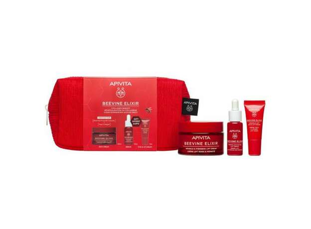 Apivita Promo Beevine Elixir Cream Rich 50ml & Serum 10ml & Eye & Lip Cream 5ml
