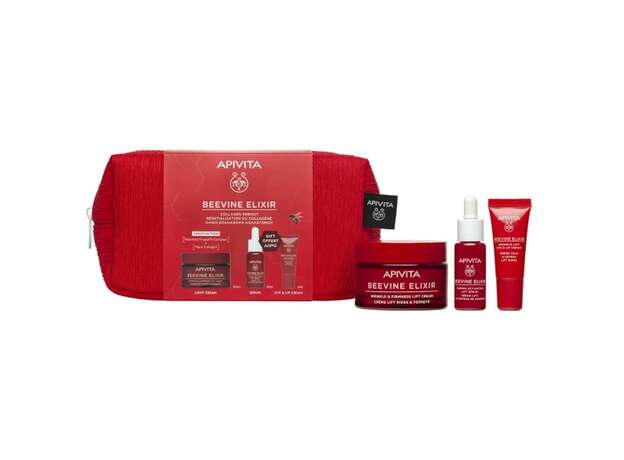 Apivita Promo Beevine Elixir Cream Light 50ml & Serum 10ml & Eye & Lip Cream 5ml