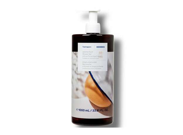 Korres Renewing Body Cleanser Aναζωογονητικό Αφρόλουτρο με Άρωμα Grapefruit, 1000ml