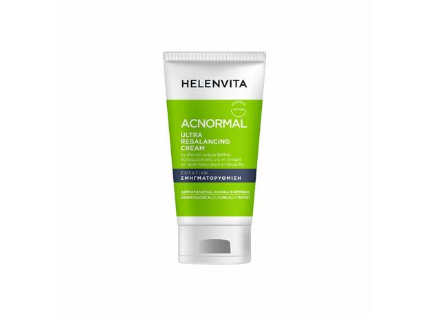 Helenvita Acnormal Ultra Rebalancing Cream Ενυδατική Κρέμα για Λιπαρές & Ακνεϊκές Επιδερμίδες, 60ml