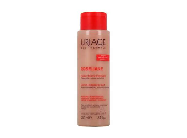 Uriage Rosaliane Dermoclean Fluid F Λεπτόρευστη Καθαριστική Λοσιόν για Ευαίσθητες Επιδερμίδες 250ml