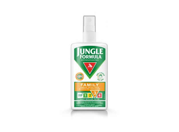 Jungle Formula Family Εντομοαπωθητικό Σπρέι, 100ml