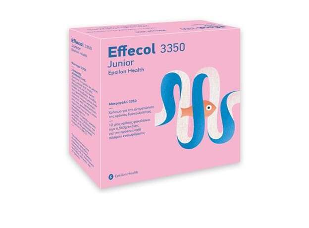 Epsilon Health Effecol Junior 3350 12 Φακελίσκοι