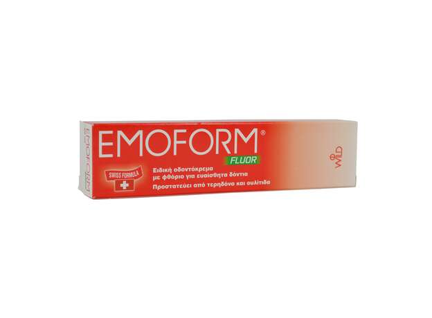 Omega Pharma Emoform Fluor Ειδική Οδοντόκρεμα Κατά της Τερηδόνας 50ml