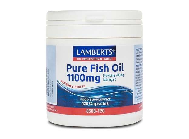 Lamberts Pure Fish Oil 1100 mg 120 κάψουλες
