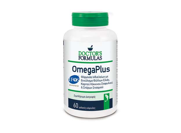Doctor's Formulas OmegaPlus 60 Μαλακές Κάψουλες