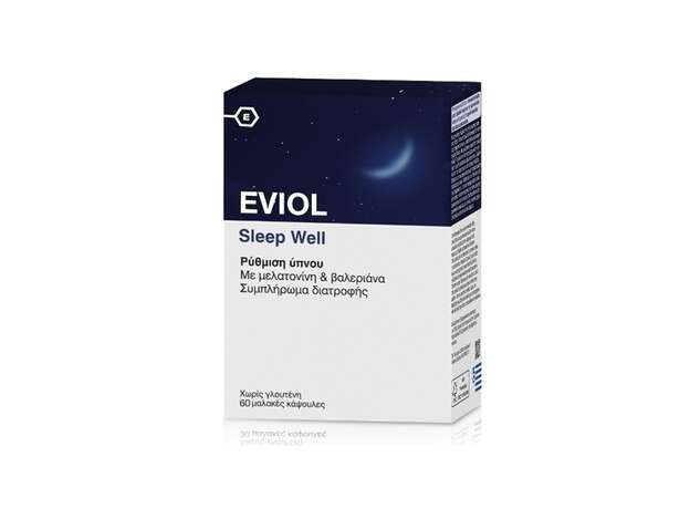 Eviol Sleep Well 60 Μαλακές Κάψουλες