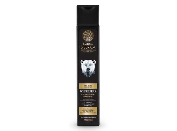 Natura Siberica MEN Super Refreshing Shower Gel White Bear 250ml
