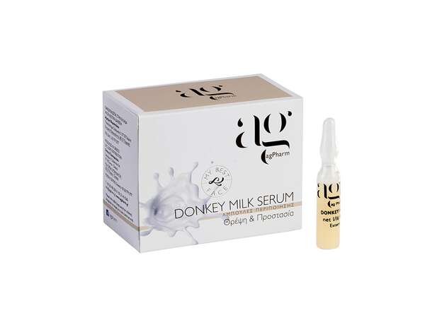Ag Pharm Donkey Milk Serum για Θρέψη & Προστασία 2ml 1τμχ
