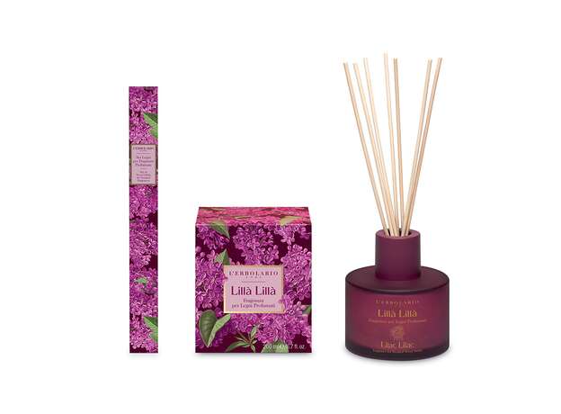 L'Erbolario Lilla Lilla Fragranza Per Legni Profumati Αρωματικό Χώρου με Στικ 200ml