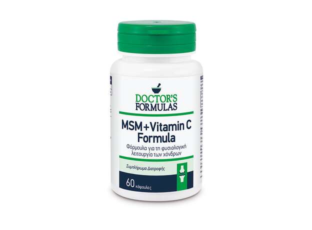 Doctor's Formulas Msm + Vitamin C 60κάψουλες