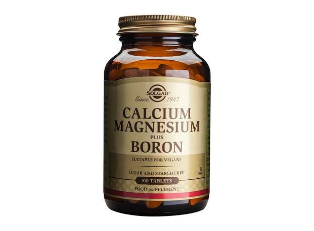 Solgar Calcium Magnesium Plus Boron 100 Ταμπλέτες
