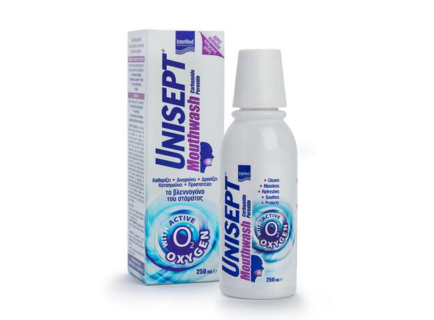 Intermed Unisept Mouthwash with Active Oxygen 250ml