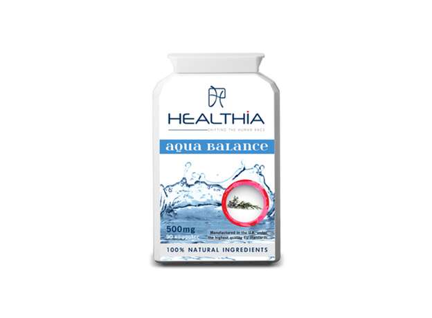Healthia Aqua Balance 500mg Συμπλήρωμα Διατροφής 90 Κάψουλες