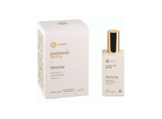 Medisei Panthenol Extra Femme Bergamot Cedarwood Vanilla Άρωμα Eau de Toilette 50ml