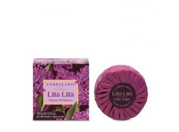 L'Erbolario Lilla Lilla Sapone Profumato Αρωματικό Σαπούνι 100g