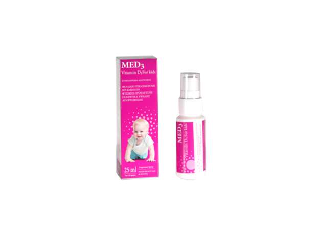 Starmel MED 3 Vitamin D3 spray for kids 25ml